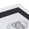 ArtToFrames Collage Photo Picture Frame with 4 - 4x6 inch Openings, Framed in White with Over 62 Mat Color Options and Regular Glass (CSM-3966-2)